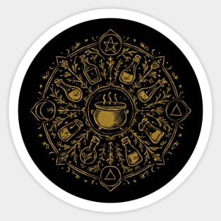 Vintage Witchy Vibes #5 Sticker